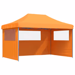 vidaXL Foldable Tent Pop-up Outdoor Party Tent Garden Gazebo Canopy Shelter - with 3 sidewalls