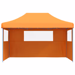 vidaXL Foldable Tent Pop-up Outdoor Party Tent Garden Gazebo Canopy Shelter - with 3 sidewalls