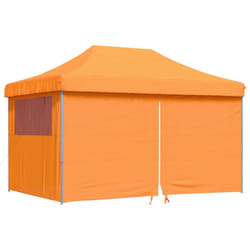 vidaXL Foldable Tent Pop-up Outdoor Party Tent Garden Gazebo Canopy Shelter - with 4 sidewalls