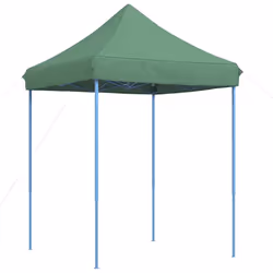 vidaXL Professional Folding Party Tent Outdoor Canopy Garden Pavilion Steel - green, without sidewall