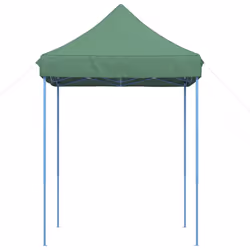 vidaXL Professional Folding Party Tent Outdoor Canopy Garden Pavilion Steel - green, without sidewall