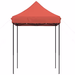 vidaXL Professional Folding Party Tent Outdoor Canopy Garden Pavilion Steel - burgundy, without sidewall