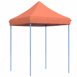 vidaXL Professional Folding Party Tent Outdoor Canopy Garden Pavilion Steel - terracotta, without sidewall - Additional view 4