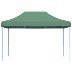 vidaXL Foldable Party Tent Pop-Up with 4 Sidewalls Patio Gazebo Canopy Shelter - green, without sidewall
