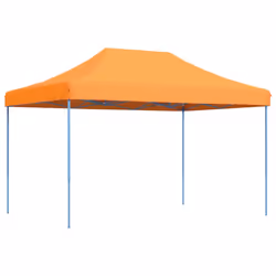 vidaXL Foldable Party Tent Pop-Up Garden Gazebo Patio Canopy Marquee Orange - Additional view 4
