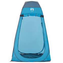 vidaXL Privacy Tent Toilet Tent Shower Changing Tent Green Pop-up Waterproof - Blue - Additional view 4