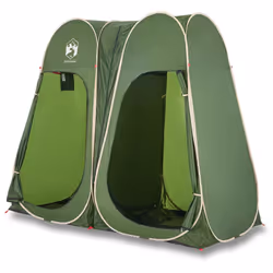 vidaXL Privacy Tent Outdoor Toilet Tent Shower Changing Tent Pop-up Waterproof - Green