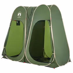 vidaXL Privacy Tent Outdoor Toilet Tent Shower Changing Tent Pop-up Waterproof - Green