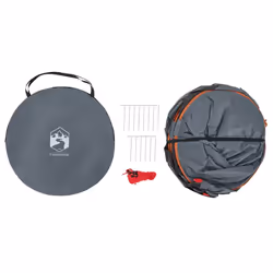 VidaXL 4004139 camping tent Grey, Orange Pop-up tent - Additional view 7