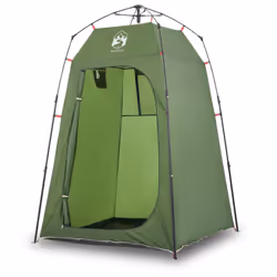 vidaXL Privacy Tent Toilet Tent Changing Shower Tent Quick Release Waterproof - green
