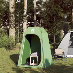 vidaXL Privacy Tent Toilet Tent Changing Shower Tent Quick Release Waterproof - green