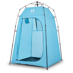 vidaXL Privacy Tent Toilet Tent Changing Shower Tent Quick Release Waterproof - blue