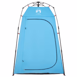 vidaXL Privacy Tent Toilet Tent Changing Shower Tent Quick Release Waterproof - blue - Additional view 4