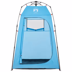 vidaXL Privacy Tent Toilet Tent Changing Shower Tent Quick Release Waterproof - blue - Additional view 6
