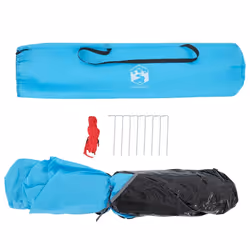 vidaXL Privacy Tent Toilet Tent Changing Shower Tent Quick Release Waterproof - blue - Additional view 9