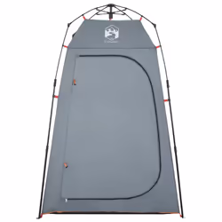 vidaXL Privacy Tent Toilet Tent Changing Shower Tent Quick Release Waterproof - grey - Additional view 4