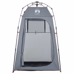 vidaXL Privacy Tent Toilet Tent Changing Shower Tent Quick Release Waterproof - grey - Additional view 5