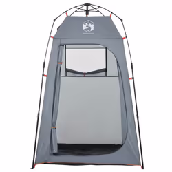 vidaXL Privacy Tent Toilet Tent Changing Shower Tent Quick Release Waterproof - grey - Additional view 6