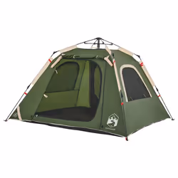 vidaXL Camping Tent Dome 5-Person Lightweight Tent Dome Tent Quick Release - Green, 210 x 210 x 140 cm - Additional view 4