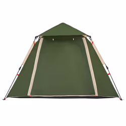 vidaXL Camping Tent Dome 5-Person Lightweight Tent Dome Tent Quick Release - Green, 210 x 210 x 140 cm - Additional view 6