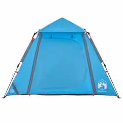 vidaXL Camping Tent Dome 5-Person Lightweight Tent Dome Tent Quick Release - Blue, 210 x 210 x 140 cm - Additional view 5