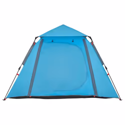 vidaXL Camping Tent Dome 5-Person Lightweight Tent Dome Tent Quick Release - Blue, 210 x 210 x 140 cm - Additional view 6