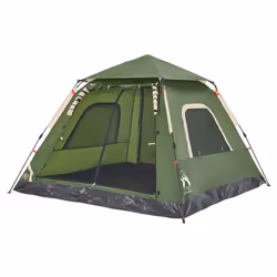 vidaXL Camping Tent Dome 5-Person Lightweight Tent Dome Tent Quick Release - Green, 235 x 235 x 155 cm - Additional view 4