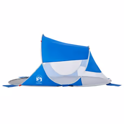 vidaXL Beach Tent Patio Lightweight Tent Sun Shelter Tent Pop-up Waterproof - blue - Additional view 5