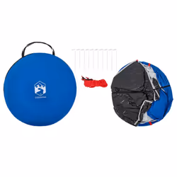 vidaXL Beach Tent Patio Lightweight Tent Sun Shelter Tent Pop-up Waterproof - blue - Additional view 8