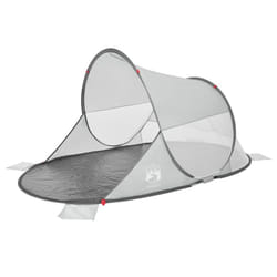 vidaXL Beach Tent Patio Lightweight Tent Sun Shelter Tent Pop-up Waterproof - grey