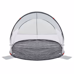 vidaXL Beach Tent Patio Lightweight Tent Sun Shelter Tent Pop-up Waterproof - grey - Additional view 4