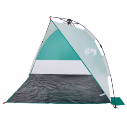 vidaXL Beach Tent Lightweight Dome Tent Camping Tent Quick Release Waterproof - Sea green - Additional view 4