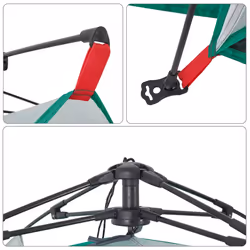 vidaXL Beach Tent Lightweight Dome Tent Camping Tent Quick Release Waterproof - Sea green - Additional view 9