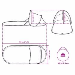 vidaXL Beach Tent Lightweight Tent Camping Tent Shelter Pop-up Waterproof - Azure blue - Additional view 3