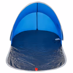 vidaXL Beach Tent Lightweight Tent Camping Tent Shelter Pop-up Waterproof - Azure blue - Additional view 4