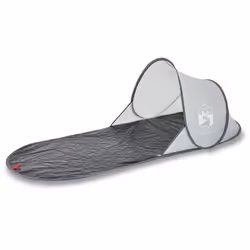 vidaXL Beach Tent Lightweight Tent Camping Tent Shelter Pop-up Waterproof - Grey