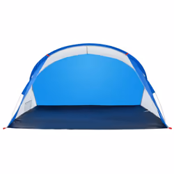 vidaXL Beach Tent 2-Person Lightweight Tent Camping Tent Pop-up Waterproof - Azure blue - Additional view 4