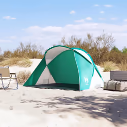 vidaXL Beach Tent 2-Person Lightweight Tent Camping Tent Pop-up Waterproof - Sea green - Additional view 2