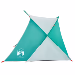 vidaXL Beach Tent 2-Person Lightweight Tent Camping Tent Pop-up Waterproof - Sea green - Additional view 5