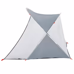 vidaXL Beach Tent 2-Person Lightweight Tent Camping Tent Pop-up Waterproof - Grey - Additional view 5