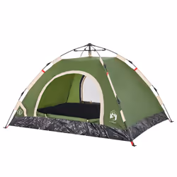 vidaXL Camping Tent 5-Person Lightweight Tent Dome Tent Shelter Quick Release - green, 2-person - Additional view 4