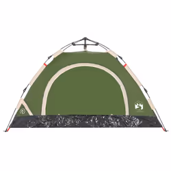 vidaXL Camping Tent 5-Person Lightweight Tent Dome Tent Shelter Quick Release - green, 2-person - Additional view 6