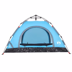 vidaXL Camping Tent 5-Person Lightweight Tent Dome Tent Shelter Quick Release - blue, 2-person - Additional view 5