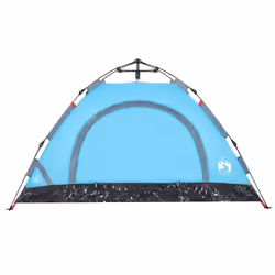 vidaXL Camping Tent 5-Person Lightweight Tent Dome Tent Shelter Quick Release - blue, 2-person - Additional view 6
