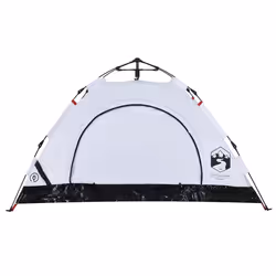 vidaXL Camping Tent 5-Person Lightweight Tent Dome Tent Shelter Quick Release - white blackout, 2-person - Additional view 6