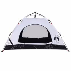 vidaXL Camping Tent 5-Person Lightweight Tent Dome Tent Shelter Quick Release - white blackout, 2-person - Additional view 7