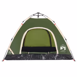 vidaXL Camping Tent 5-Person Lightweight Tent Dome Tent Shelter Quick Release - green, 3-person - Additional view 5