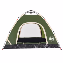 vidaXL Camping Tent 5-Person Lightweight Tent Dome Tent Shelter Quick Release - green, 3-person - Additional view 7