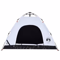 vidaXL Camping Tent 5-Person Lightweight Tent Dome Tent Shelter Quick Release - white blackout, 3-person - Additional view 5