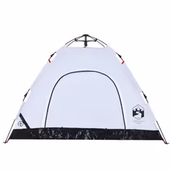vidaXL Camping Tent 5-Person Lightweight Tent Dome Tent Shelter Quick Release - white blackout, 3-person - Additional view 6